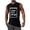 Black, variant on Personalizable ’s Tank Top For Customizable Graphic And Text Design Breathable Sleeveless Shirt For Everyday Wear Mesh Top Men