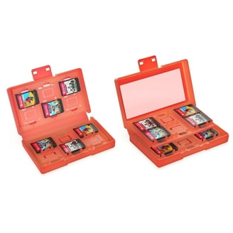 Funlab Nintendo Switch Game Card Case, Pokedex Red, 24 Game and 24