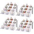 thumbnail image 1 of CECOLIC Acrylic Riser Shelf 4 Tier Clear Display Stand for Collectibles Pop Figures, Cupcakes, Perfumes, Display Risers for Decorating & Organizing - 4 Pack (11.8 x 10.8 x 6.5in), 1 of 6
