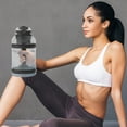thumbnail image 3 of 2L Portable Smoothie Blender with 6 Blades, 18000RPM USB Rechargeable Double Bottle Lids Juice Blender Large Capacity Shakes Machine for Kitchen Home Gym, 3 of 6