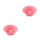 thumbnail image 2 of Monstrate Molde para hornear de silicona estriada Savarin, molde para pasteles, calabaza, utensilios para hornear reutilizables, revestimientos Rosa 2piezas, 2 of 6
