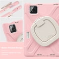 thumbnail image 6 of for Xiaomi Pad 7 Pro/ Xiaomi Pad 8 Pro 11.2 inch Case, 360 Rotatable Handle Stand, Shoulder Strap, Drop-Proof Design, Cherry Pink, 6 of 7