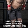 thumbnail image 4 of Muñequeras de piel para levantamiento de pesas Gym Straps MANUEKLEAR, 4 of 6