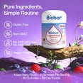 thumbnail image 5 of Biobor CalmMind Triple Magnesium Gummies with Ashwagandha, Magnesium Glycinate, Citrate & Malate for Calm, Muscle/Nerve Relaxation/Cortisol Balance, Mixed Berry, 60 Ct, 5 of 11