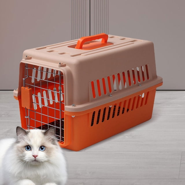 Perrera para perros Salvador Naranja 48 cm x 32 cm x 31 cm