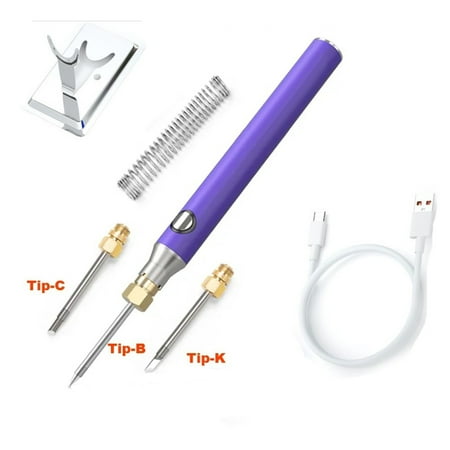 

Wireless Soldering Iron Adjustable Temperature Ceramic Core Heating Welding Tool