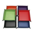 thumbnail image 4 of Dice Tray Folding Dice Rolling PU Tray Storage Bowl Folding Holder Storage Box for Dice, 4 of 8