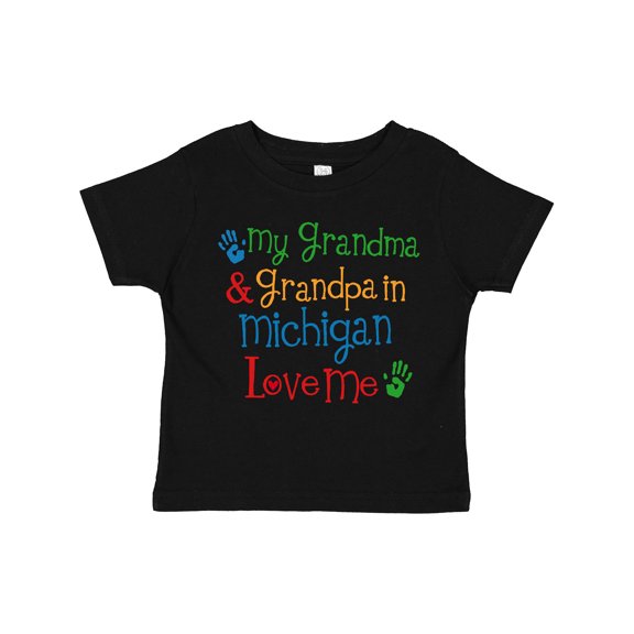 Inktastic Michigan Grandma Loves Me Boys or Girls Toddler T-Shirt