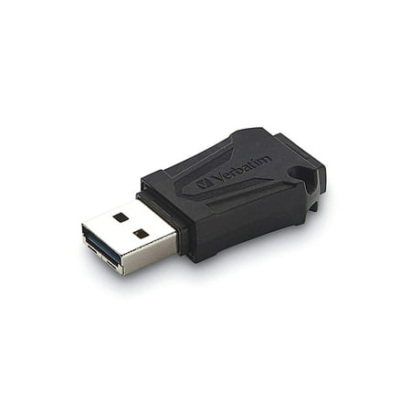 32GB ToughMAX USB 2.0 Flash Drive - Durable & PC / Mac Compatible- Black, Download, store, and transfer up to 32GB files across any USB.., By