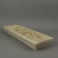thumbnail image 5 of Hand-Carved Wooden Decorative Centerpiece Bowl 21.75 Inches Long, 5 of 5