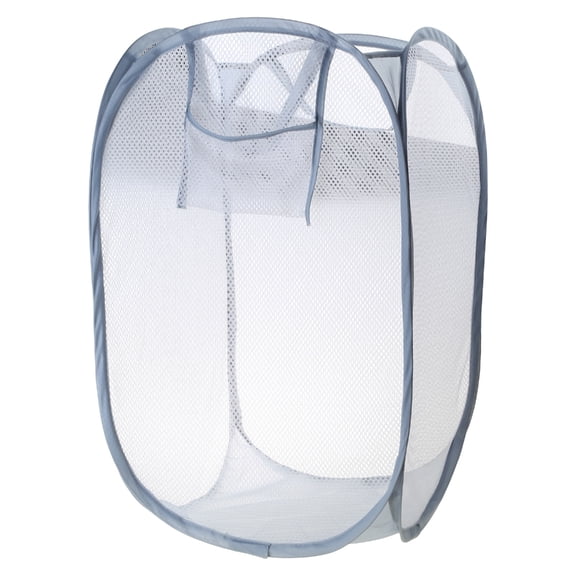 Large Capacity Storage Basket Collapsible Laundry Basket Mesh Laundry Hamper