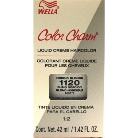 Wella Color Charm Liquid 1120 Nordic Blonde Haircolor Case Wella Color Charm Liquid 1120 Nordic Blonde Haircolor Case Of 6