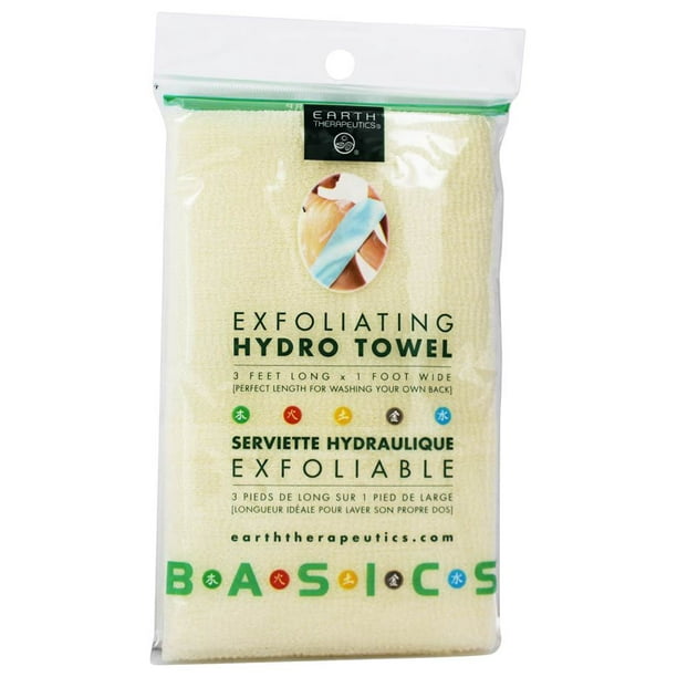 Earth Therapeutics Exfoliating Hydro Towel Beige
