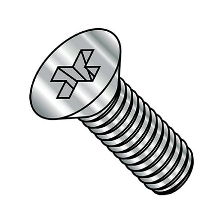

1/4-20X1/2 Phillips Flat Machine Screw Fully Threaded 316 Stainless Steel (Pack Qty 1 000) BC-1408MPF316