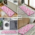 thumbnail image 6 of Pink Breast Cancer and Love Kitchen Rug Mat,Kitchen Runner Rugs Non Skid Washable,Decorative Kitchen Floor Mats for Kitchen,Sink,Laundry,17"x47.2", 6 of 7