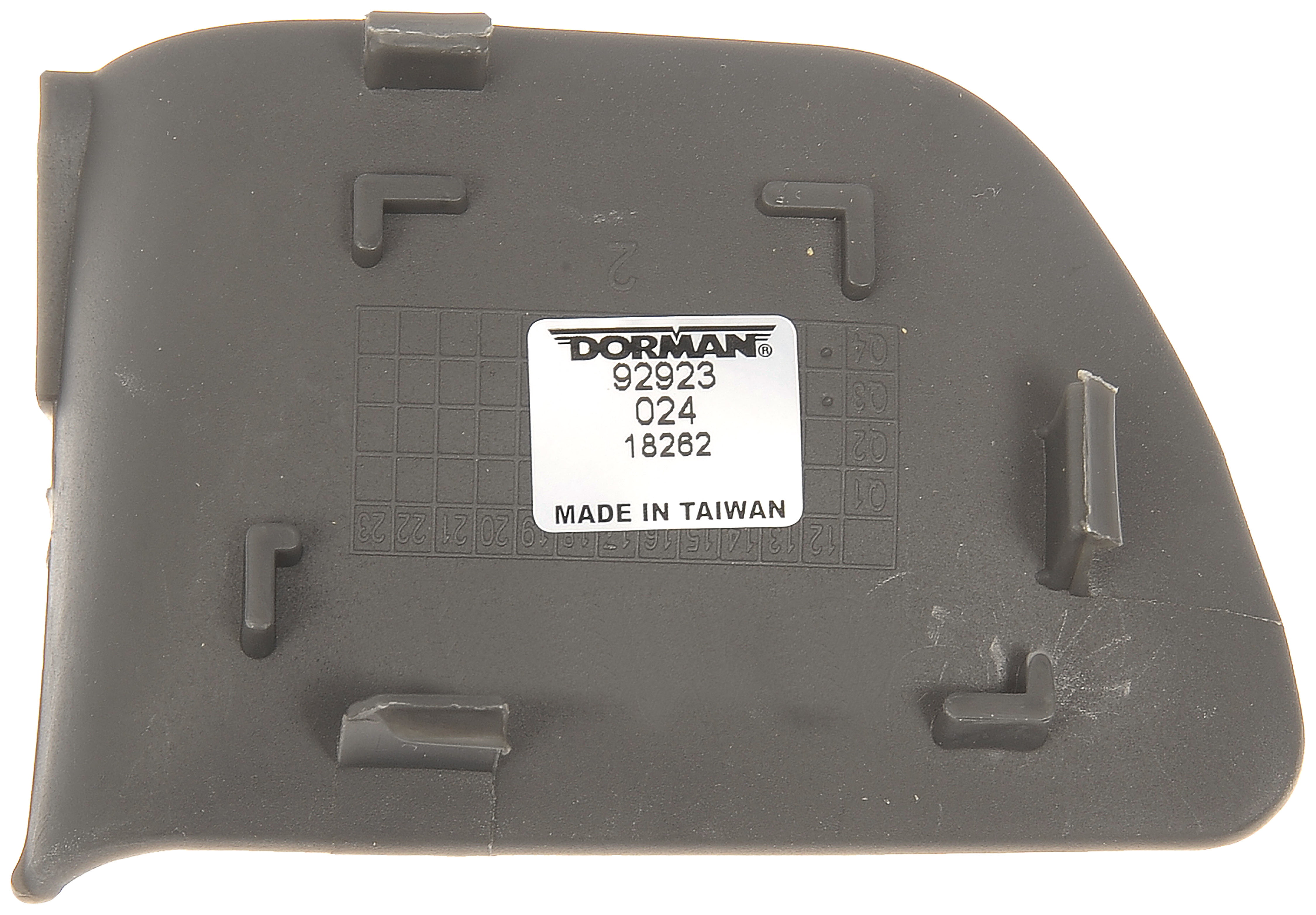 Dorman 92923 Interior Door Handle Screw Cap for Specific Toyota Models, Gray