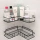 thumbnail image 3 of Estante de almacenamiento para baño, organizador de cocina, estantes de esquina, marco de hierro para ducha, soporte para champú, accesorios de baño, 3 of 4