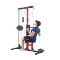 thumbnail image 5 of Luku LAT Pull Down Machine with High and Low Pulley Station, LAT Row Cable Machine with Adjustable Legs Support, Heavy Duty Back Exercise Equipment for Home Gym Strength Training, 5 of 6
