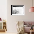 thumbnail image 3 of Historic Framed Print, Crowd, elephant on tracks, for Taft, 17-7/8" x 21-7/8", 3 of 9