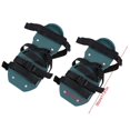 thumbnail image 4 of 1 paire de sandales aératrices de pelouse, chaussures à crampons robustes avec boucle, outil de jardinage (4 sangles), 4 of 4