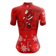 thumbnail image 2 of Maillot de Cyclisme pour Femmes Riding Santa - 2TG, 2 of 3