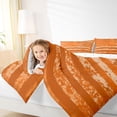 thumbnail image 4 of Manfei Patriotic Camouflage Us Flag 7-Piece Twin Bedding,Vintage Stripes Art Bedding Comforter Set,Orange,Reversible, 4 of 7