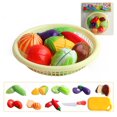 thumbnail image 1 of Ofertas del Cyber of Monday Ofertas del Black of Friday Ofertas de la semana de kkbbma Juguetes para niños Juego de cortar comida para niños Cocina, juegos de cocina con accesorios Mini juegos de, 1 of 6