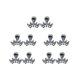thumbnail image 1 of 5 piezas de aretes de circón para niñas hermosas, accesorio de moda, aretes pequeños, regalo de festival, vestido femenino, adorno blanco S Ropa, zapatos y accesorios Miscelánea Negro M Guardurnaity AP009683-15B, 1 of 6