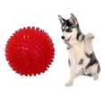 thumbnail image 3 of Walbest Dog Squeaky Toys, Non-Toxic Hedgehog Balls for Dogs Toy, TPR Rubber Puppy Toys Spikey Dog Chew Toys for Small Medium Large Dogs Pet Toys for Puppy, Red, 3 of 8