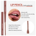 thumbnail image 6 of Julystar retractable matte lip liner, 6 universal nude shades, highly pigmented, silky smooth, non-clumping, transfer-proof, long-lasting lip contour, suitable for all skin tones, 6 of 7