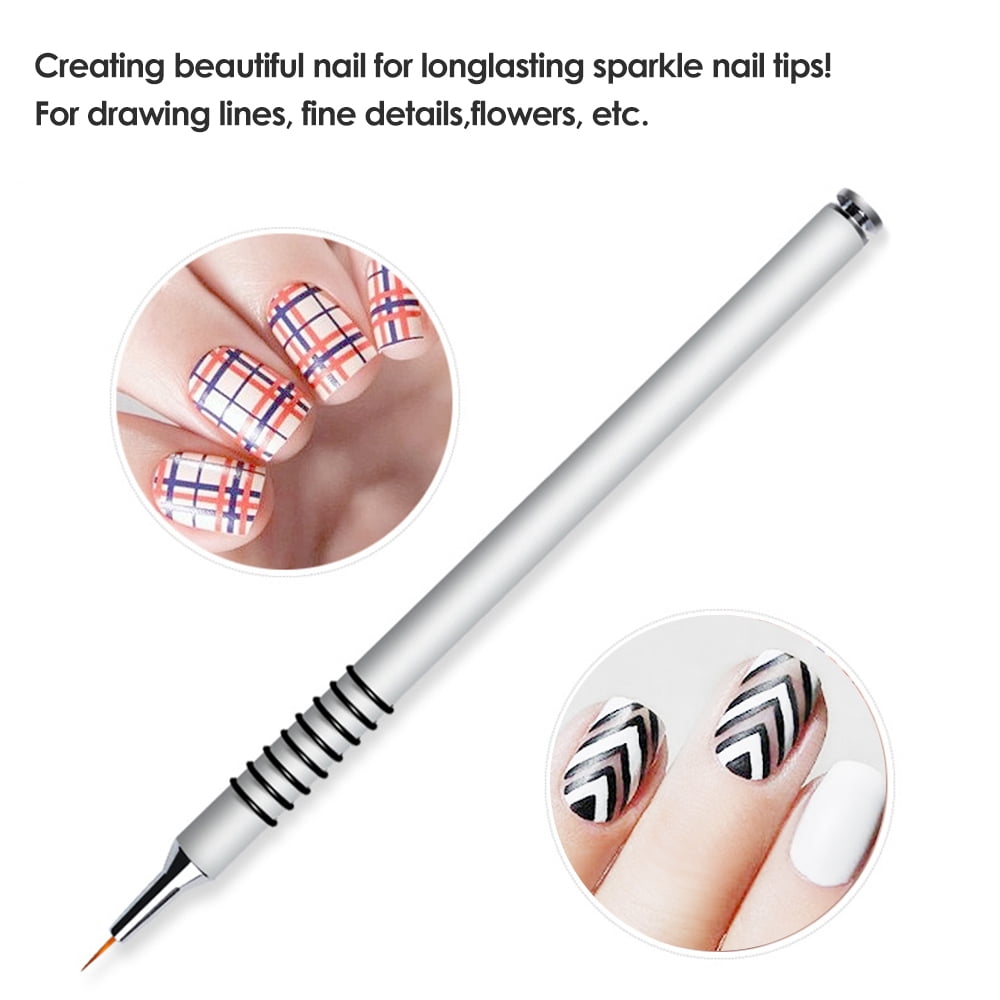 1pc Nail Art Painting Brush 7mm Acrylic Nail Art Painting ...