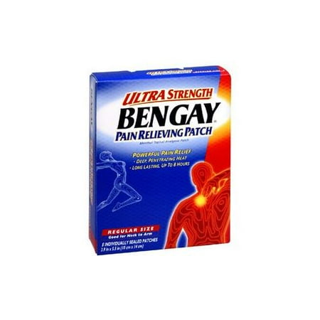 Ben Gay Pain Patch Ult Str Reg 5ea Jj Consumer Sector Ben Gay Pain Patch Ult Str Reg 5ea Jj Consumer Sector