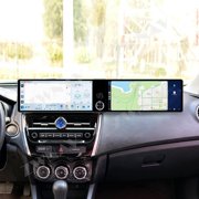 ZWNAV Dual 12.3 inch Touch Screen Android 13 Qualcomm 8 CORE Carplay Car Radio For Mitsubishi ASX 2013-2020 Car GPS Navigation Multimedia