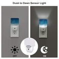 thumbnail image 3 of Honeii Christmas Snowflakes Print LED Night Light with Light Sensor, Night Lights Plug Into Wall,Ideal for Bedrooms and Hallways-UK, 3 of 7