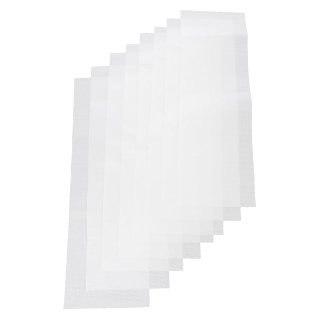OUNONA 50 Sheets Hair Dye Paper Sheets White Rectangular For Professional Use In Salon Tools