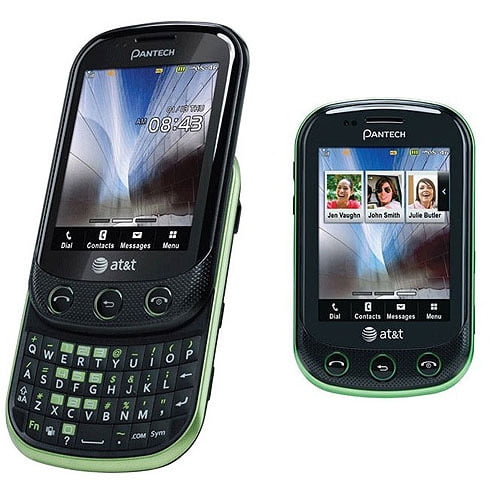 Pantech Pursuit 2 P6010 Slider Cell Phone (Unlocked), Green Walmart