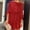 Red, variant on HUITKMM Fall Dress Women's Holiday Party Sequin Beaded Lace Up Long Sleeved Dress Dresses