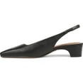 thumbnail image 2 of Franco Sarto Women's Lyanna Slingback Pump Black Leather 8M, 2 of 5