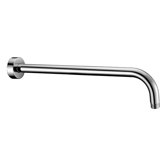 Wall mount shower arm akuaplus® Length 16-1/2 in. x 1/2 in. male thread with flange.