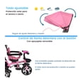 thumbnail image 3 of Triciclo Evolutivo The Baby Shop  con asiento giratorio y torreta con luz Rosa -, 3 of 8