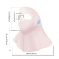 thumbnail image 2 of TYGHBN Sun Protective Scarf UPF 50+ Breathable for Outdoor Activities Summer Cycling Hiking Travel Lightweight Comfortable Design Beach Umbrella Holder Womens Scarfs and Shawls Fashion Scarfs Women, 2 of 4