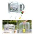 thumbnail image 1 of Cubo de agua para camping con tapa de rosca para exteriores, ideal para supervivencia, caravanas y lavado de manos. 5 litros, 1 of 8