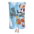 thumbnail image 3 of The Rocky and Bullwinkle Show-theme Gifts Quick-dry Beach Towel for Women Girl Birthday Inspired Fan Bath Outdoor Music Lover30.7 x 59 in（78 X 150 CM）, 3 of 6