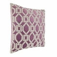 thumbnail image 2 of Pearl Lattice Pillow - 16x16 - Lavender, 2 of 4