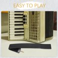 thumbnail image 4 of OULII Sangle Accordéon Absorbant l'Humidité Noir Pratique pour Performance Musicale 1Pcs, 4 of 7