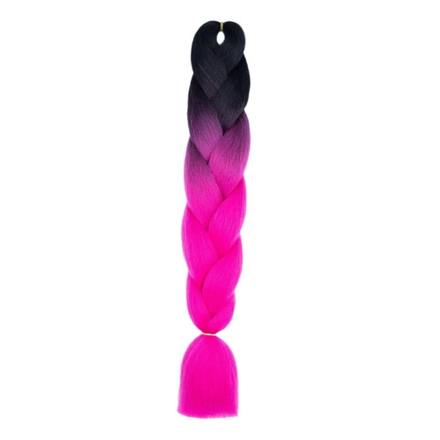 Extensiones de cabello trenzado Jumbo, de ganchillo de 23,62 pulgadas, extensión sintética de cabello trenzado sintético para fiestas, B7