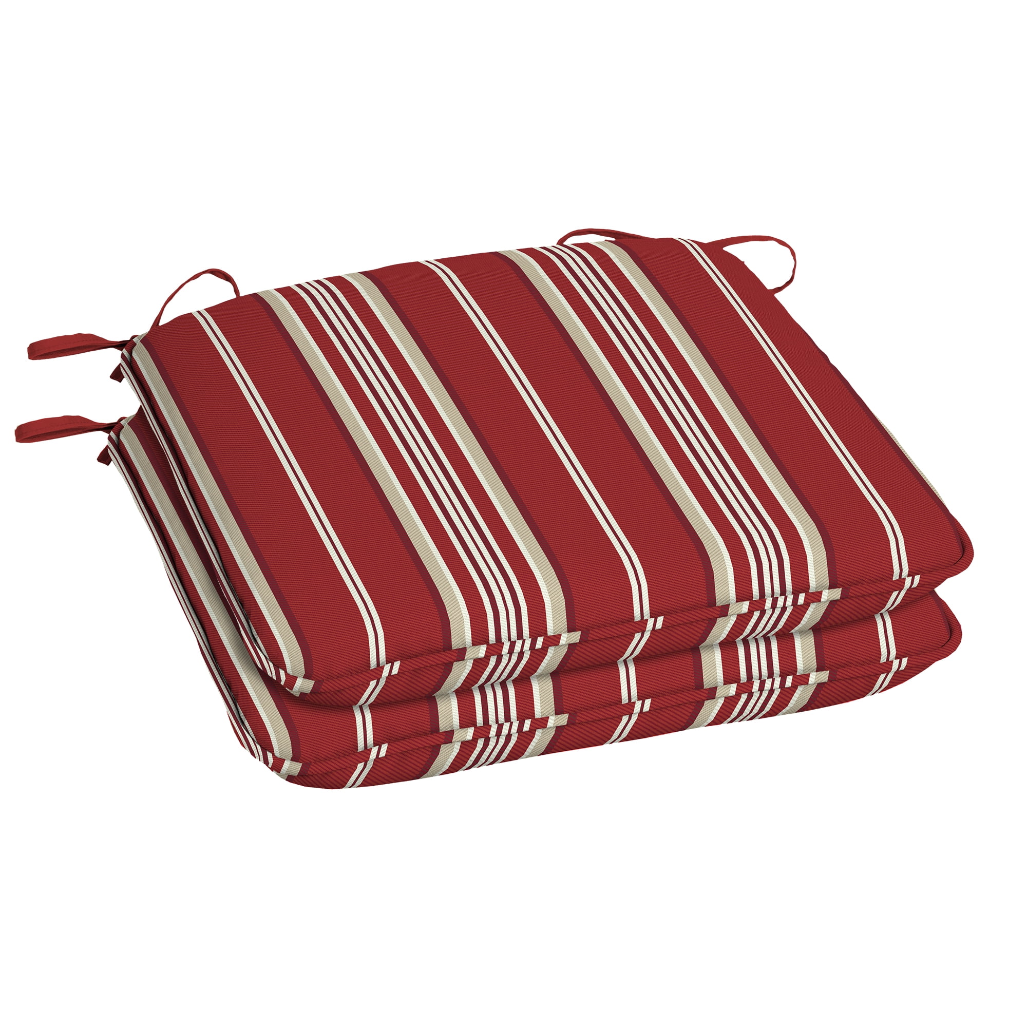 Better Homes & Gardens Red Stripe 18 x 19 in. Outdoor Universal Seat