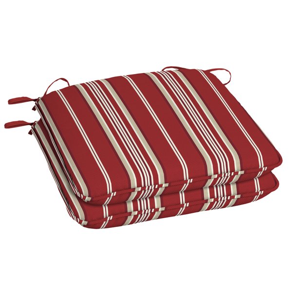Better Homes & Gardens Red Stripe 18 x 19 in. Outdoor Universal Seat