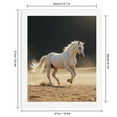 thumbnail image 2 of Paint By Numbers Kit for Adults Beginner - White Horse Running Desert Scene DIY Canvas Painting Kits for Adults, Frameless Paint By Number for Adults for Home Wall Decor 16x20 Inch, 2 of 7