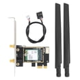 thumbnail image 1 of Tarjeta de red inalámbrica de banda dual NikouMX 9260AC 802.11ac 1730Mbps PCI E 6DBi AC68U, 1 of 8